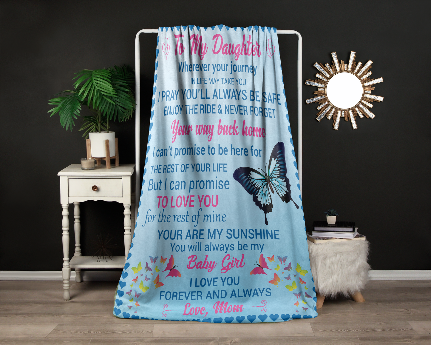 To My Daughter | Fleece Blanket