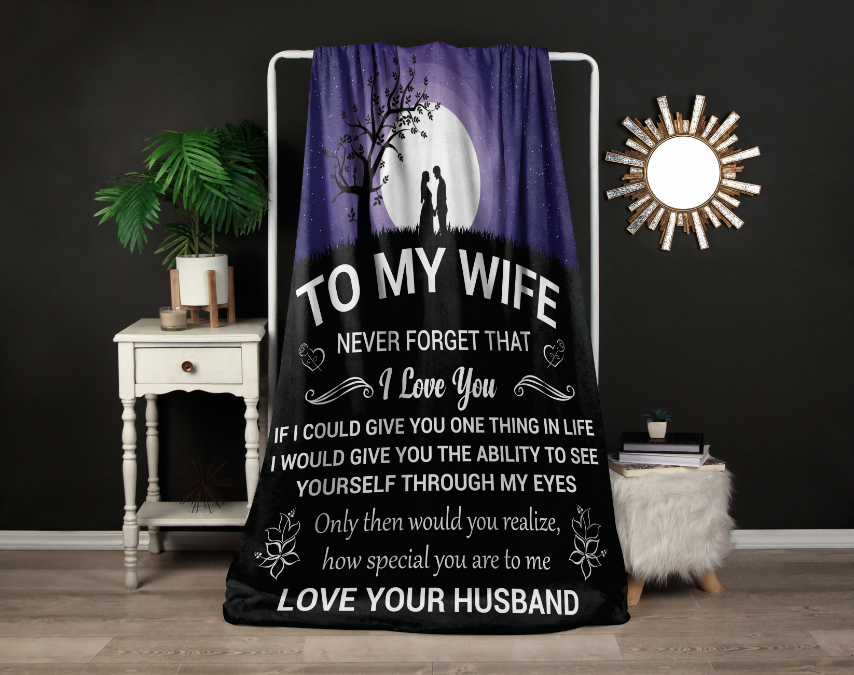 To My Wife | Fleece Blanket